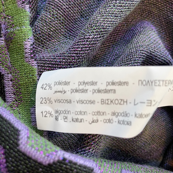 Zara Geometric Stripe Cut Out Dress - Picture 8 of 10